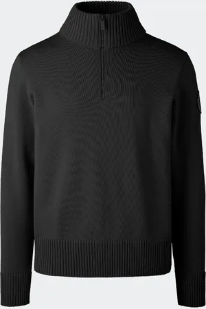 Canada Goose Maglione Rosseau con zip a ¼