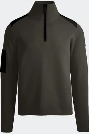Canada Goose Maglione Stormont con zip a un quarto Black Label