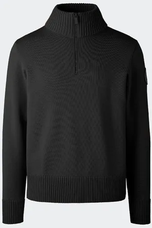 Canada Goose Maglione Rosseau con zip a ¼