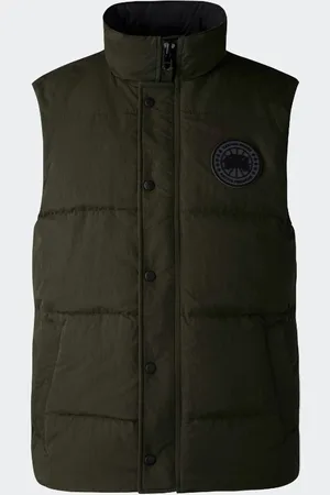 Canada Goose Giubbino senza maniche Garson in cotone increspato