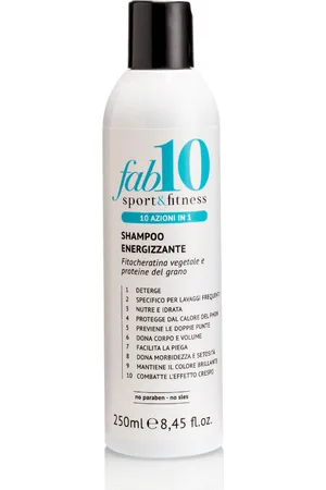 Fab10 Shampoo energizzante Sport&Fitness 10 in 1