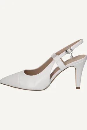 Caprice Scarpe con cinturino alla caviglia, , in Cuoio con Tacco texano