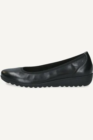 Caprice Ballerina, , in Cuoio con Suola con zeppa