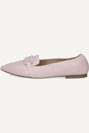 Caprice Ballerina, , in Cuoio con Tacco a blocchetto