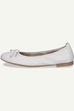 Caprice Ballerina, , in Cuoio con Tacco a blocchetto