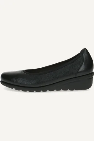 Caprice Ballerina, , in Cuoio con Suola con zeppa