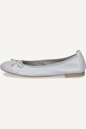 Caprice Ballerina, , in Cuoio con Tacco a blocchetto