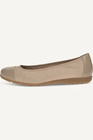 Caprice Ballerina, , in Cuoio