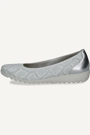 Caprice Ballerina, , in Cuoio con Suola con zeppa