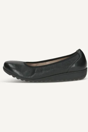 Caprice Ballerina, , in Cuoio con Suola con zeppa