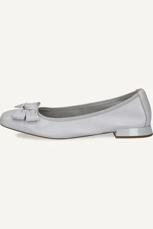 Caprice Ballerina, , in Cuoio con Tacco a forma di trapezio