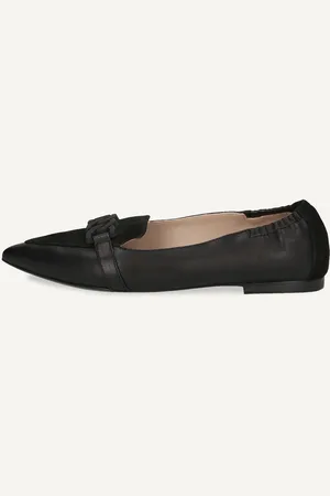 Caprice Ballerina, , in Cuoio con Tacco a blocchetto