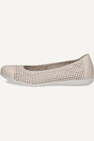 Caprice Ballerina, , in Cuoio