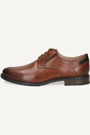 Caprice Sneaker, , in Cuoio con Tacco a blocchetto
