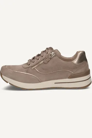 Caprice Sneaker, , in Cuoio con Suola con zeppa