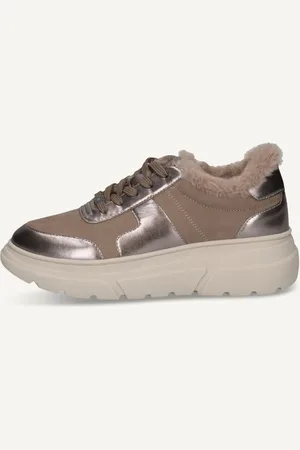 Caprice Sneaker, , in Cuoio con Suola con zeppa