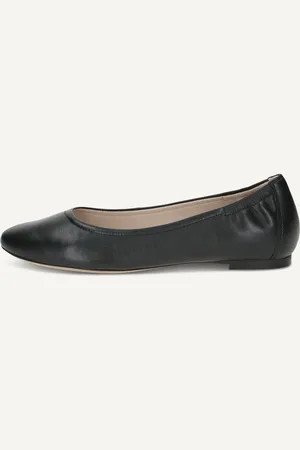 Caprice Ballerina, , in Cuoio con Tacco a blocchetto