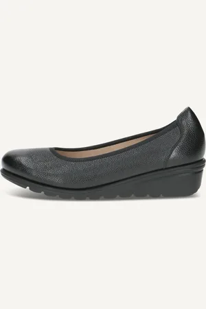 Caprice Ballerina, , in Cuoio con Suola con zeppa