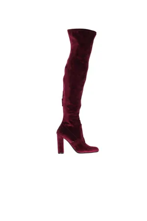 Steve Madden Stivale In Velluto