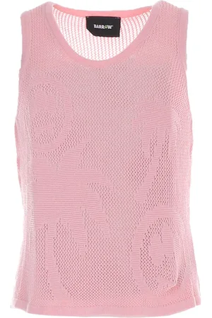 BARROW Top Traforato In Maglia