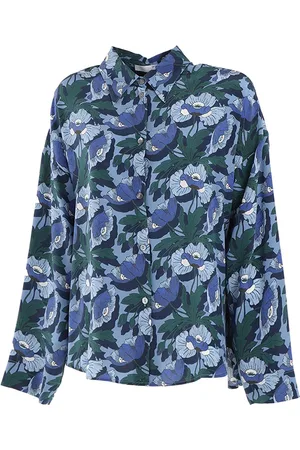 DOU DOU Camicia "natalia" In Seta Liberty
