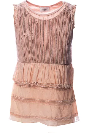 Dondup Top In Cotone Con Balze