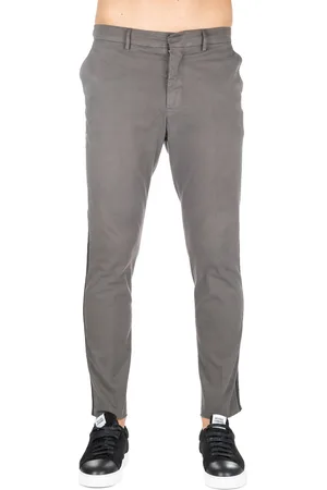 THE EDITOR Pantaloni In Cotone Con Applicazione Logo Retro