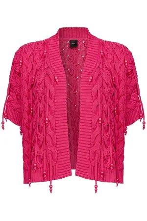 Pinko Cardigan "argilla" In Cotone