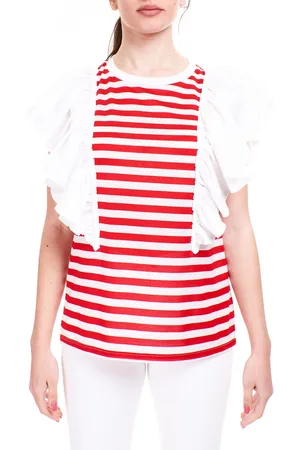 DOU DOU Tshirt In Jersey Rigata