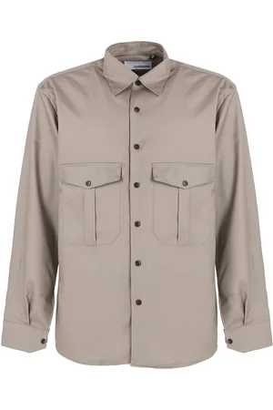 COSTUMEIN Camicia Tortora In Lana