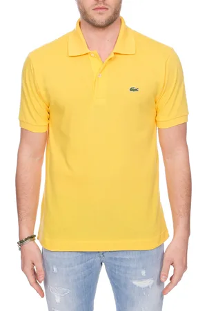 Lacoste Polo In Cotone Con Ricamo Logo Frontale