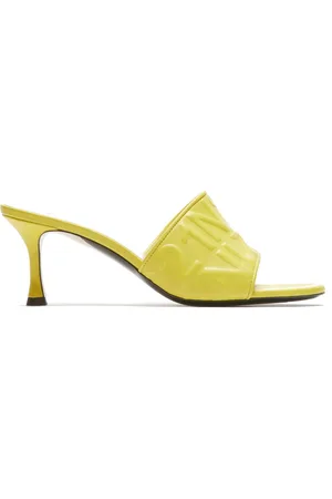 Nº21 Sandali Gialli In Pelle