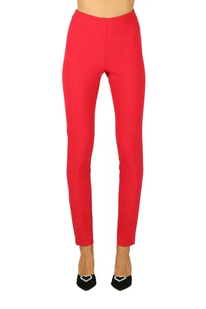 Pinko Pantalone Vita Alta In Crepe