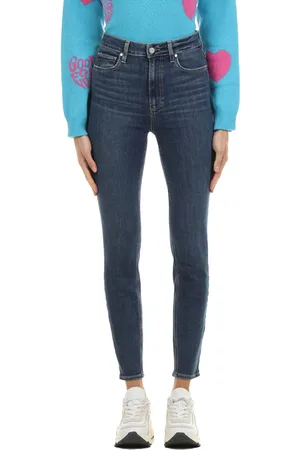 Paige Jeans "margot Ankle" In Di Cotone