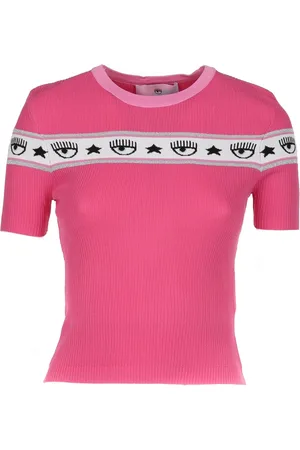 Chiara Ferragni Tshirt Logomania In Maglia