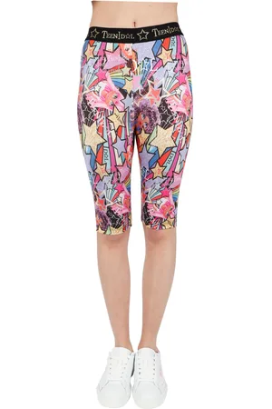 TEENIDOL Cycling Short Con Stampa All Over