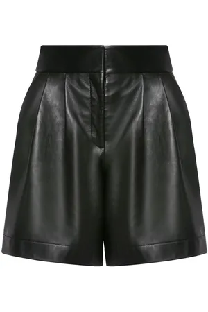 Alberta Ferretti Shorts In Pelle