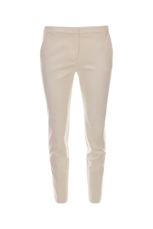 Pinko Pantalone "bello" Cigarette Fit Panna
