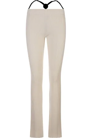 BARROW Pantalone Panna A Costine