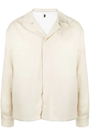 COSTUMEIN Giubbotto Modello Camicia Panna In Lana