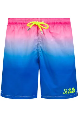 MC2 SAINT BARTH Costume Color Shades Con Ricamo Logo