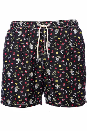 MC2 SAINT BARTH Costume Mare Tessuto Leggero Micro Fantasia Valentines Day 00