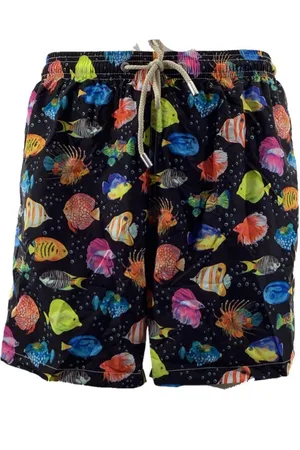 MC2 SAINT BARTH Costume Da Bagno Seaworld In Techno Stampato
