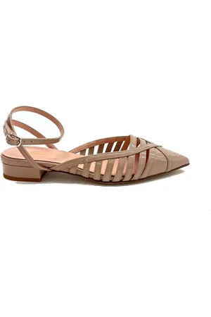 ANNA F. Ballerina In Pelle Verniciata