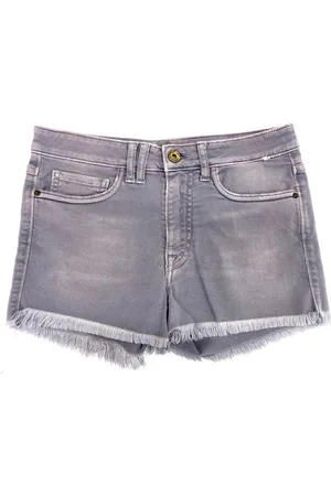 Cycle Shorts In Denim Di Cotone
