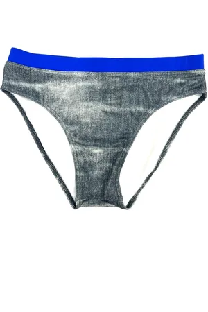 Sundek Slip Mare Fantasia Denim