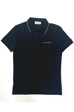LOW BRAND Polo Nera In Cotone