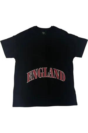 Represent Tshirt "england" Nera In Cotone