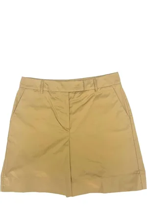 ICONA Shorts Cammello In Cotone