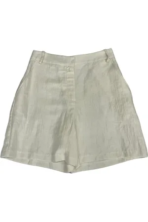 Kaos Shorts Panna In Lino